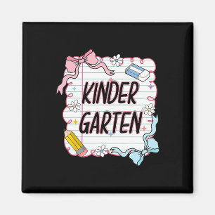 Erster Schultag Girly Coquette3  Magnet