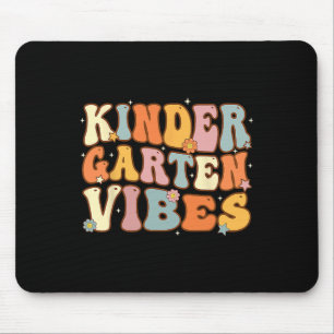 Erster Schultag Kindergarten Vibes Studentenlehrer Mousepad