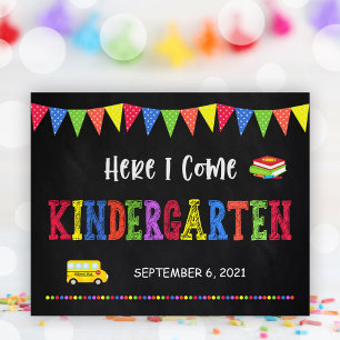 Erster Schultag   Kindergartenposter Poster