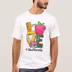 Erster Schultag - Leben zurück zur Liebe T-Shirt