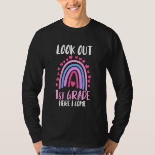 Erster Schultag Mädchen aufgepasst 1. Klasse T-Shirt