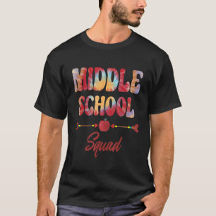 Erster Schultag Mittlerer Schulviertel Lehrerin Te T-Shirt