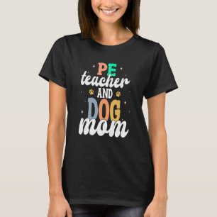 Erster Schultag Retro Sportlehrer & Hundemama 1 T-Shirt