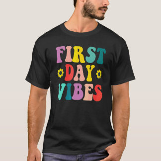 Erster Schultag Stimmung Lehrer Leben Zurück zur S T-Shirt