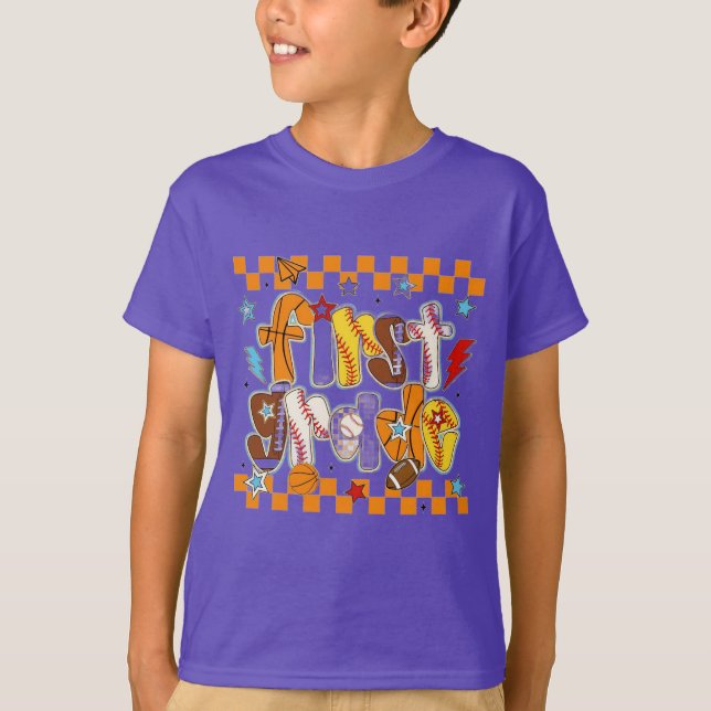 Erster Schultag T-Shirt (Vorderseite)
