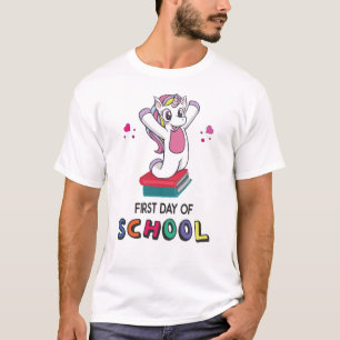 Erster Schultag Unicorn T-Shirt
