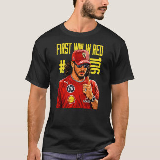 Erster Sieg in Rot Lewis Hamilton Barcelona GP 202 T-Shirt