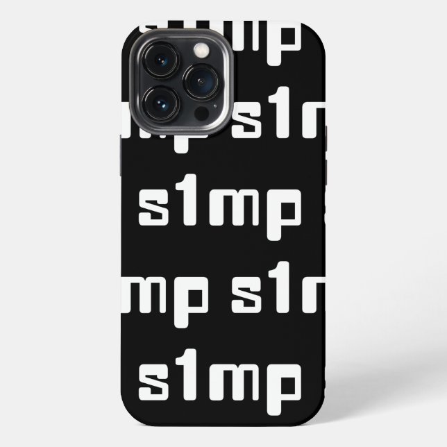 Erster Simp Case-Mate iPhone-Hülle iPhone Hülle (Rückseite)