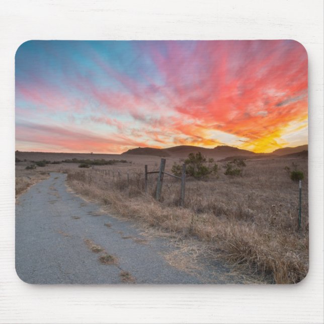 Erster Sonnenuntergang des Tages Mousepad (Vorne)