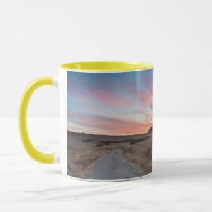Erster Sonnenuntergang des Tages Tasse