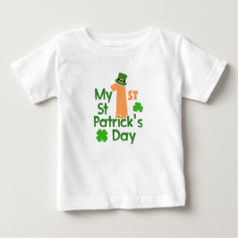 Erster St. Patrick's Day Baby T-shirt
