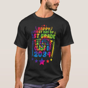 Erster Tag der 1. Klasse 2034 zurück bis Schoo T-Shirt