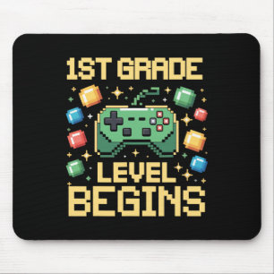 Erster Tag der 1. Klasse beginnt Gaming Gamer P Mousepad