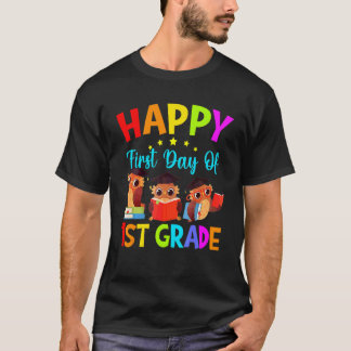 Erster Tag der 1. Klasse Lehrer Süße Eulen Erste K T-Shirt