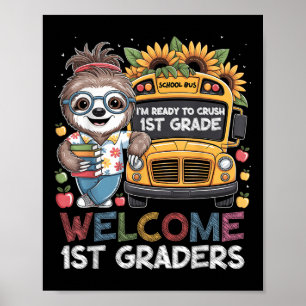Erster Tag der 1. Klasse Slot zurück zu den Schulk Poster