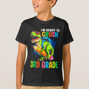 Erster Tag der 3. Klasse Hemd Jungen Dinosaurier Z T-Shirt