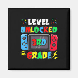 Erster Tag der 3. Klasse Level freigeschaltetes Sp Magnet