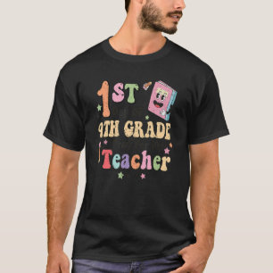Erster Tag der 4. Klasse beten für meinen Lehrer z T-Shirt