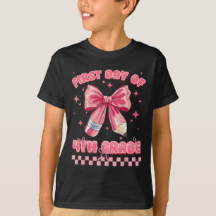 Erster Tag der 4. Klasse Coquette Byck Zurück zur T-Shirt