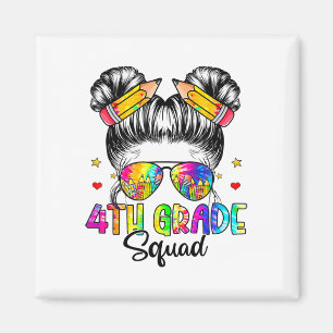 Erster Tag der 4. Klasse Squad Messy Bun CK Zur Sc Magnet