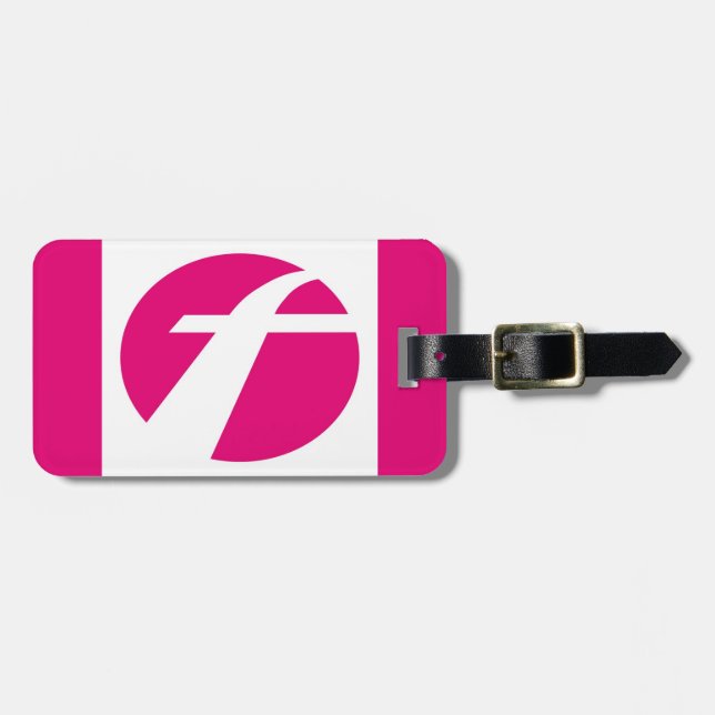 Erster Tag der Bushaltestelle Gepäckanhänger (Vorderseite horizontal)