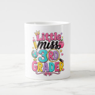 Erster Tag der dritten kleinen Miss 3. Klasse Jumbo-Tasse