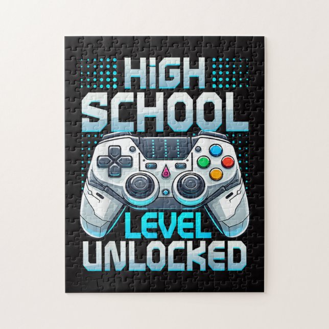 Erster Tag der High School-Stufe freigeschaltet Puzzle (Vertikal)