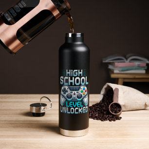 Erster Tag der High School-Stufe freigeschaltet Trinkflasche