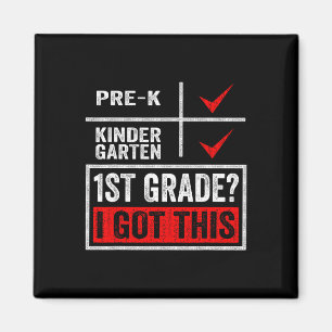 Erster Tag der Jungen der ersten Klasse Mädchen zu Magnet