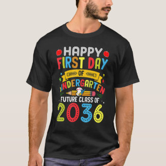 Erster Tag der Kindergartenklasse 2036 T-Shirt