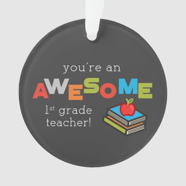 Erster Tag der Lehrerbewertung, Phantastisch Ornament (Vorderseite)