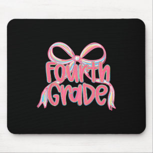 Erster Tag der vierten Klasse Blumenstrauß für Leh Mousepad