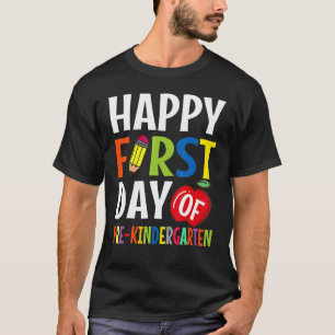 Erster Tag der Vorschul-Lehrer-Studium T-Shirt