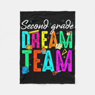 Erster Tag der zweiten Klasse Dream Team CK Zurück Fleecedecke