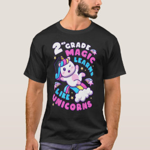 Erster Tag der zweiten Klasse, zurück zur Schule, T-Shirt