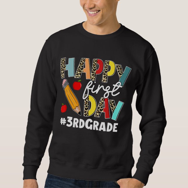 Erster Tag des 3. Sweatshirt (Vorderseite)