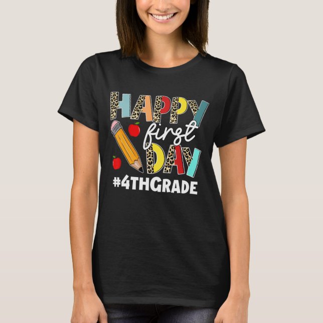 Erster Tag des 4. T-Shirt (Vorderseite)