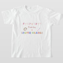 Erster Tag des 5. Shirt Art Theme
