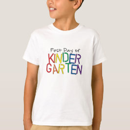 Erster Tag des Kindergartens T-Shirt