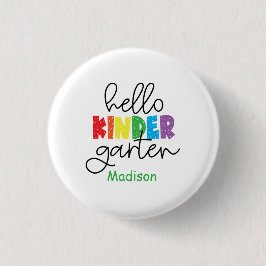 Erster Tag des Kindergartens, Zurück zur Schule Button