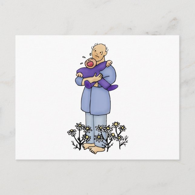 Erster Tag des Vaters Postkarte (Vorderseite)