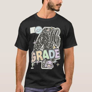 Erster Tag des viertklassigen Komposition-Notebook T-Shirt