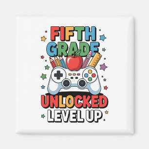Erster Tag: Fünftes Level-Up-Videospiel Magnet