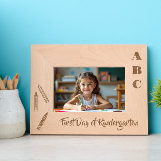 Erster Tag Geätzte Rahmen