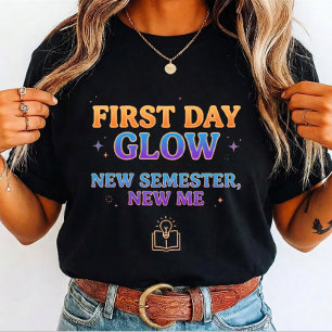 Erster Tag Glanz Neues Semester Neues Ich Student* Tri-Blend Shirt