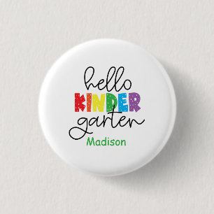 Erster Tag im Kindergarten, Zurück zur Schule Button