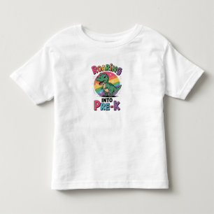 Erster Tag im Vorschulalter Zurück zur Schule  Kleinkind T-shirt