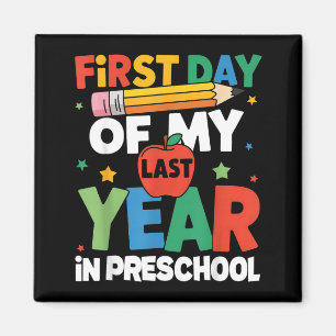 Erster Tag meines letzten Jahres im Kindergarten z Magnet