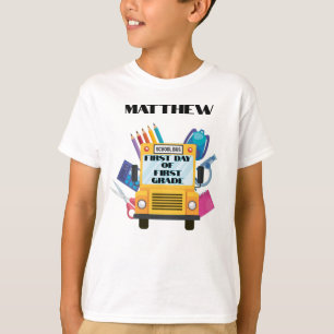Erster Tag Personalisiert T-Shirt