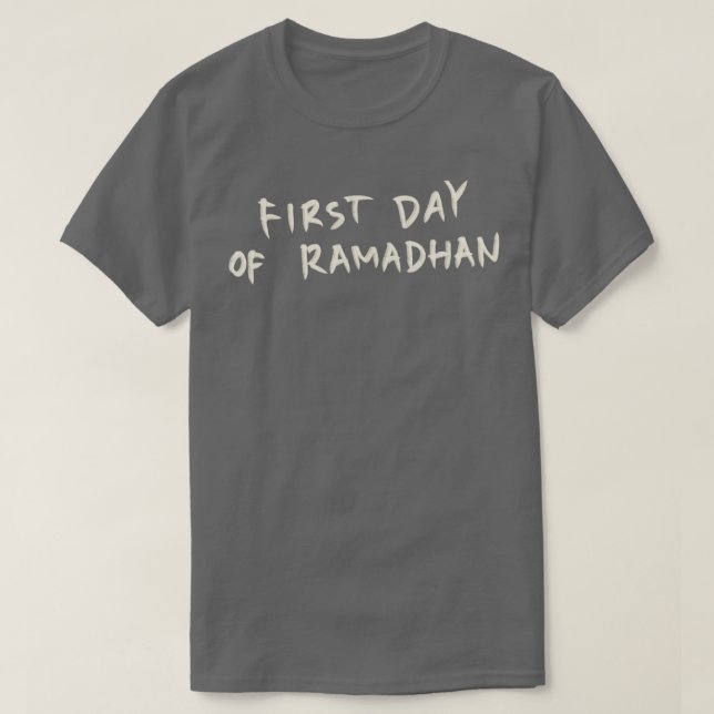 Erster Tag Ramadhan T-Shirt (Design vorne)